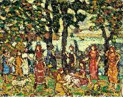 Maurice Brazil Prendergast Autumn oil